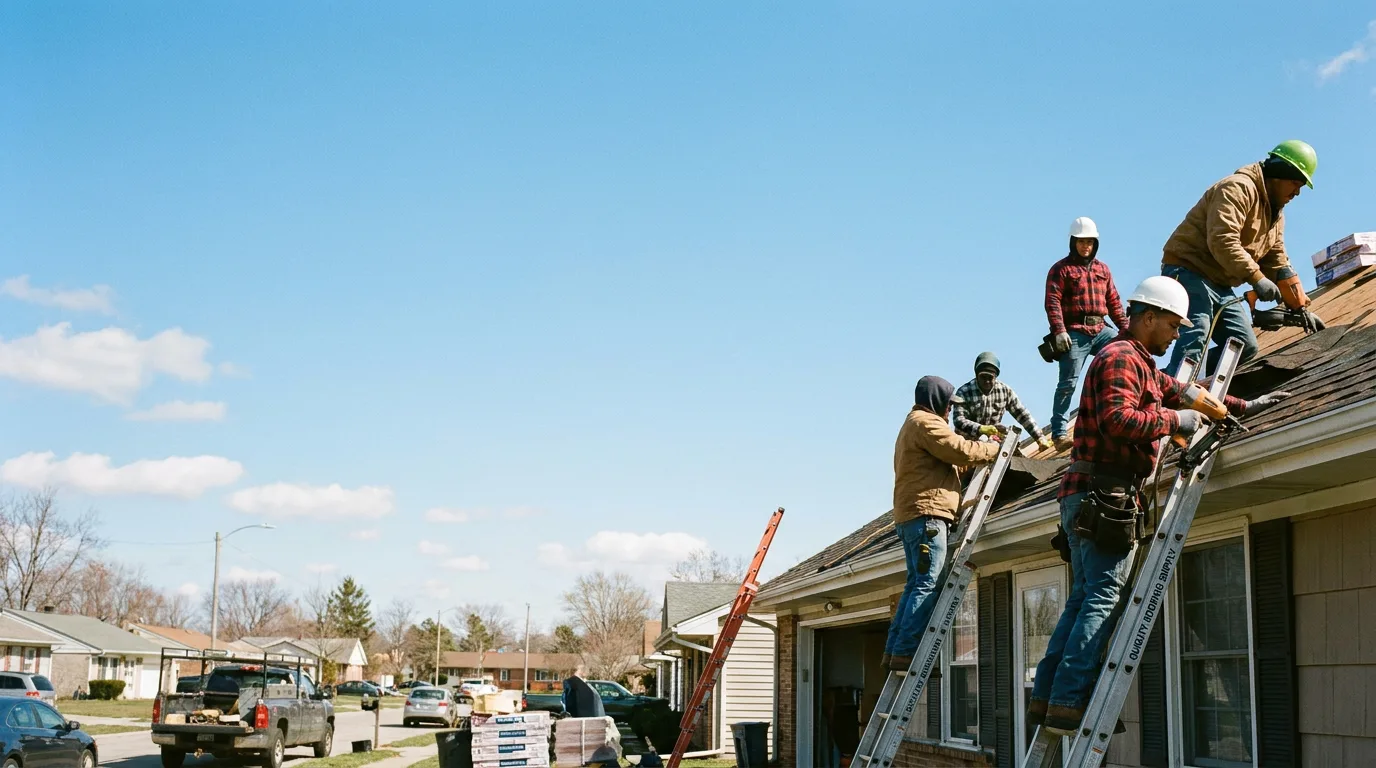 Roofing in West Lebanon, IN near me